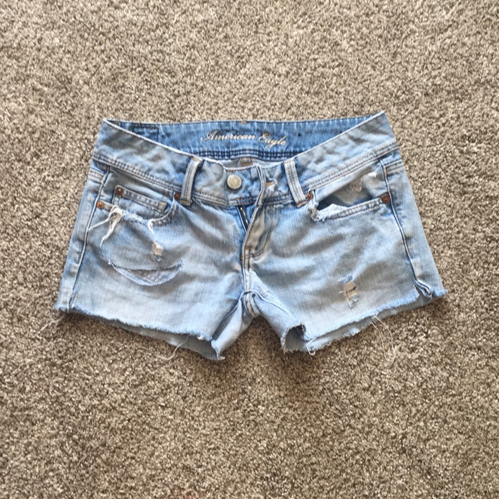 American eagle short shorts size 0